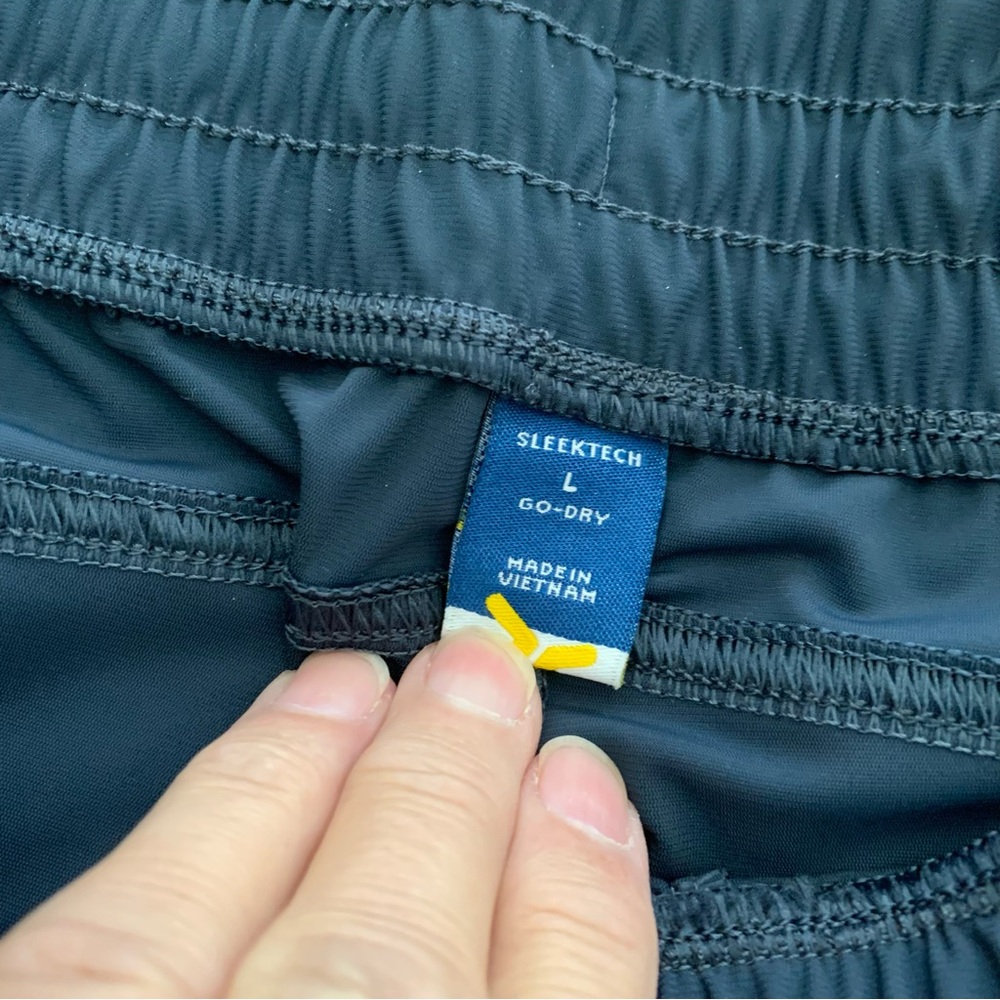 Medium Blue Joggers with Elastic Waist - large - Picture 5 of 11